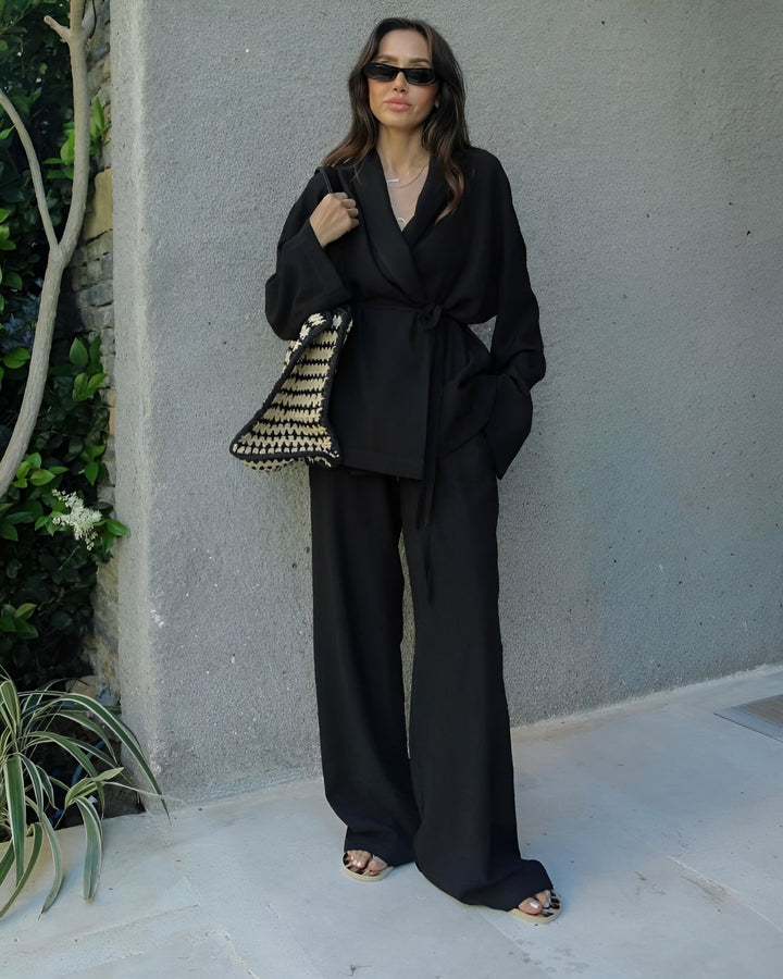 Meral | Two-Piece Linen Set