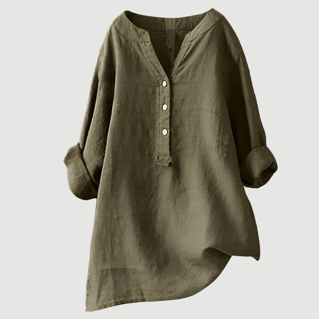 Freja | Lightweight and Comfortable Button-Down Shirt