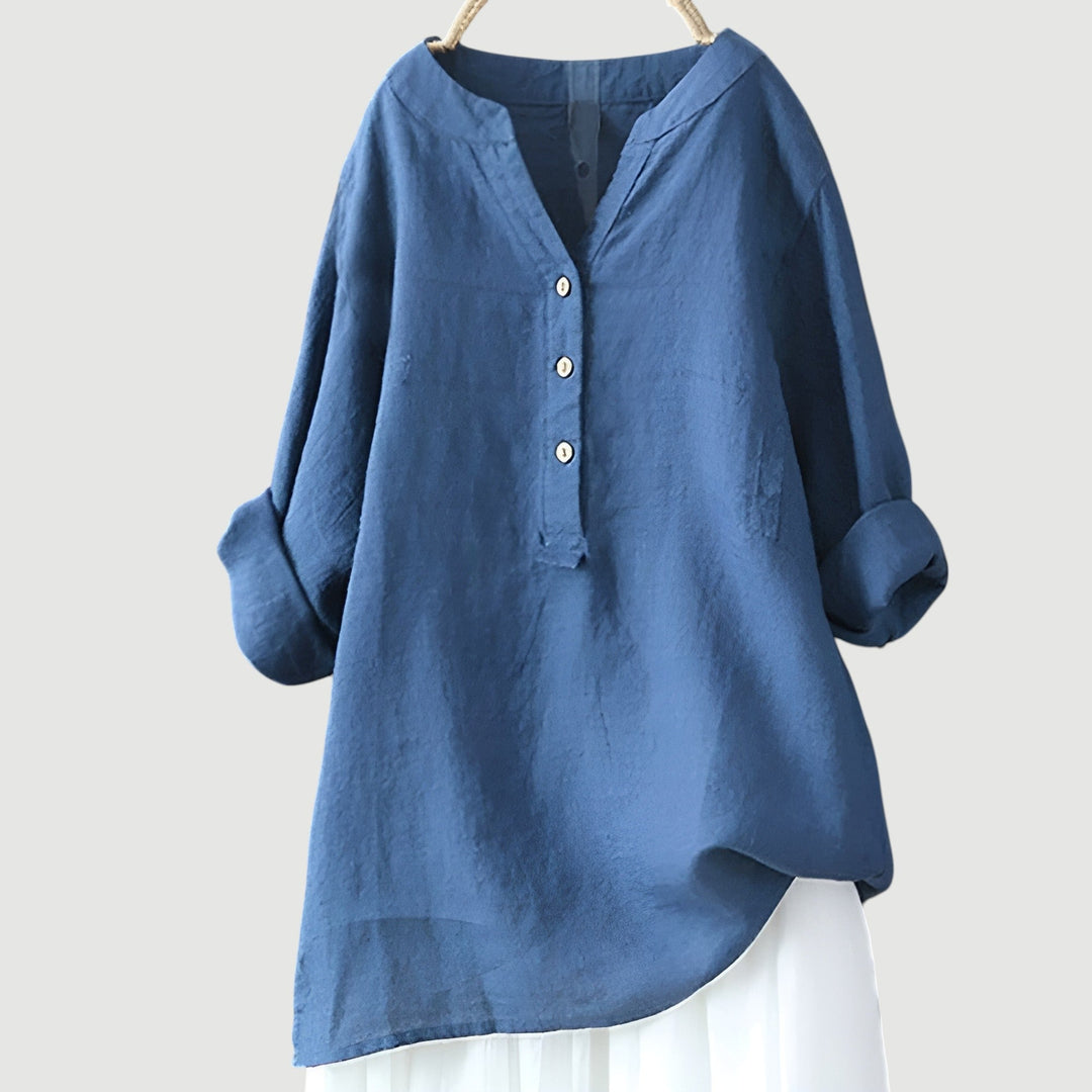 Freja | Lightweight and Comfortable Button-Down Shirt