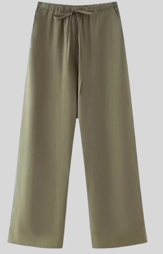 Meral | Two-Piece Linen Set