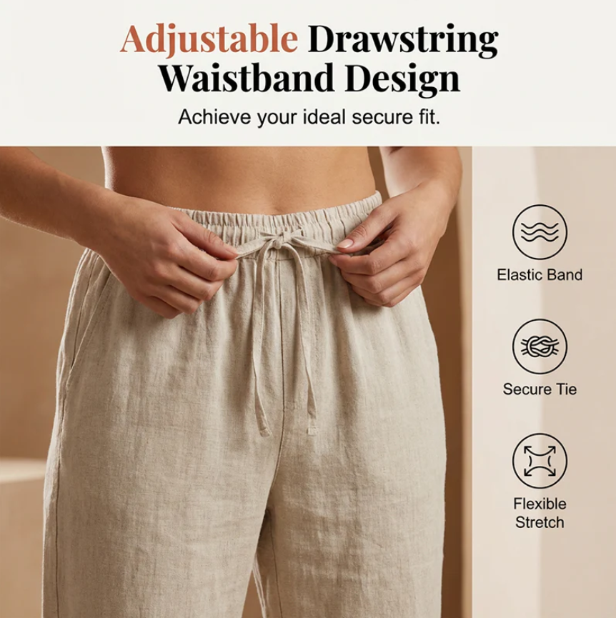 Emily | Cotton Linen Women's Shorts | Buy 1 Get 1 Free