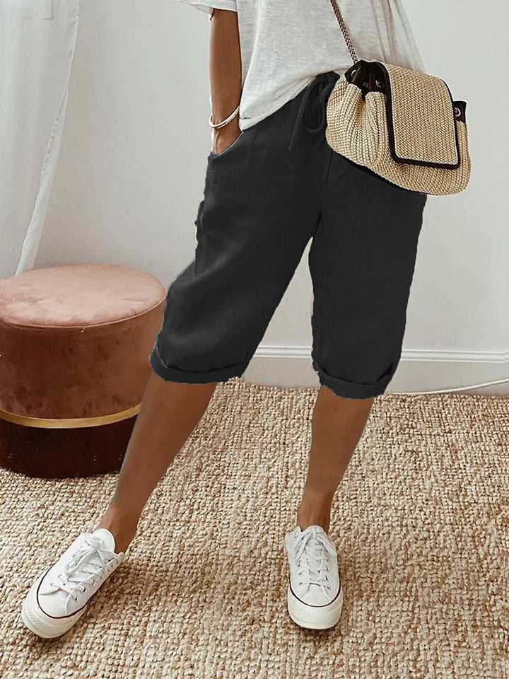Emily | Cotton Linen Women's Shorts | Buy 1 Get 1 Free