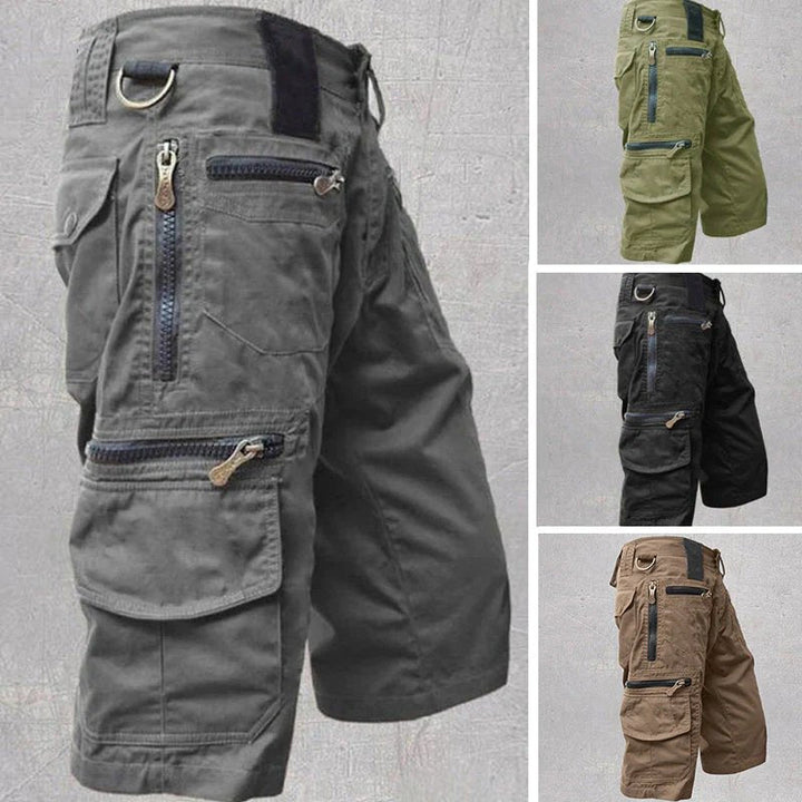 Oliver – Utility Cargo Shorts with Multiple Pockets