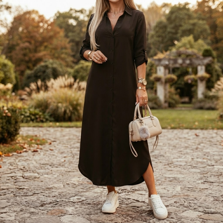 Oversized Shirt Dress